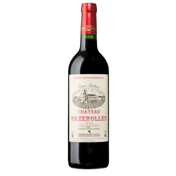 Château Mazerolles rouge 2018 Maison du Vin de Blaye